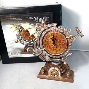 2013 Steampunk Celestial Intergalactic Stormgrave Chronometer Decorative Clock
